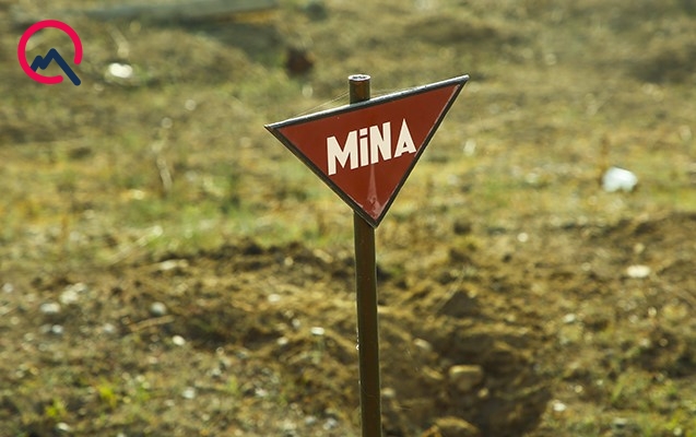 Hərbçilərimiz ermənilərin gedərkən basdırdığı minaya düşüb