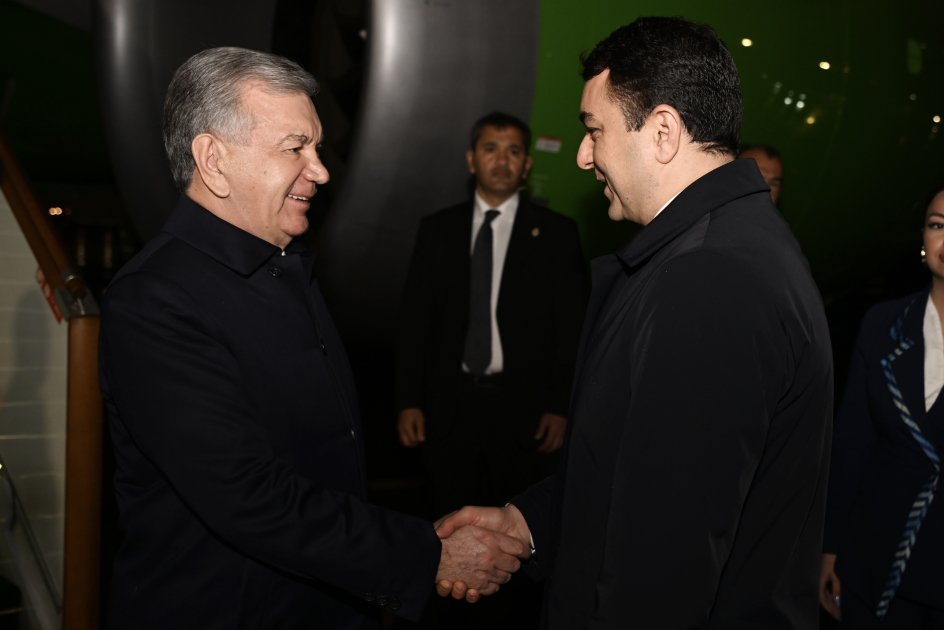 Özbəkistan Prezidenti Azərbaycandadır
