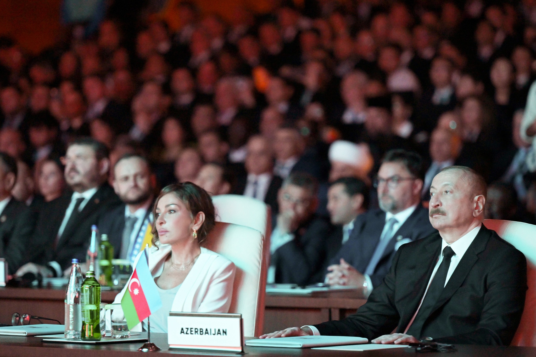 Prezident və xanımı WUF13-ün açılış mərasimində iştirak ediblər