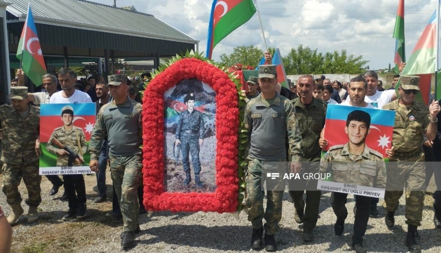 Birinci Qarabağ müharibəsinin itkin-şəhidi Rəşadət Piriyev dəfn olundu