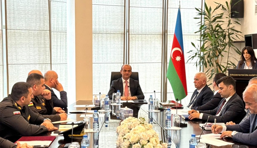 Suraxanıda müşavirə keçirildi 