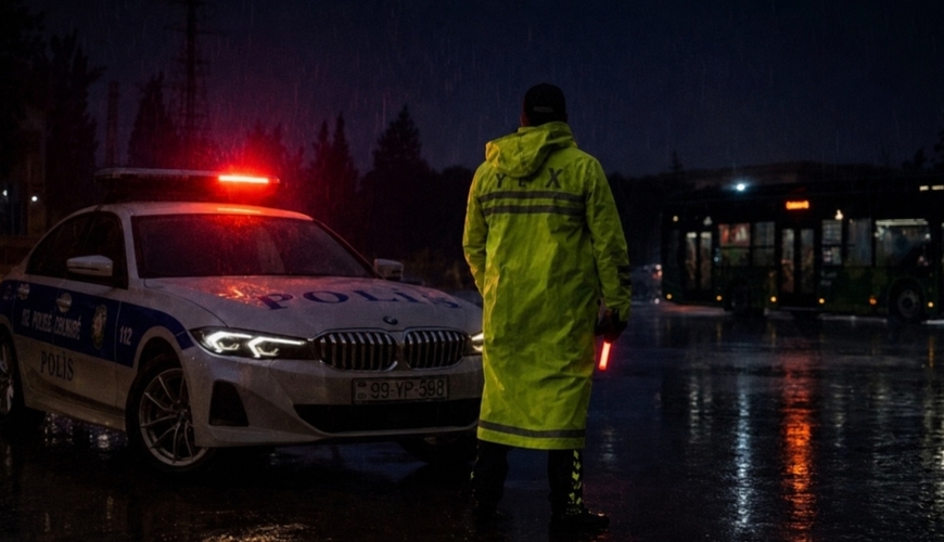 Yol polisindən hava şəraiti ilə bağlı SÜRÜCÜLƏRƏ MÜRACİƏT