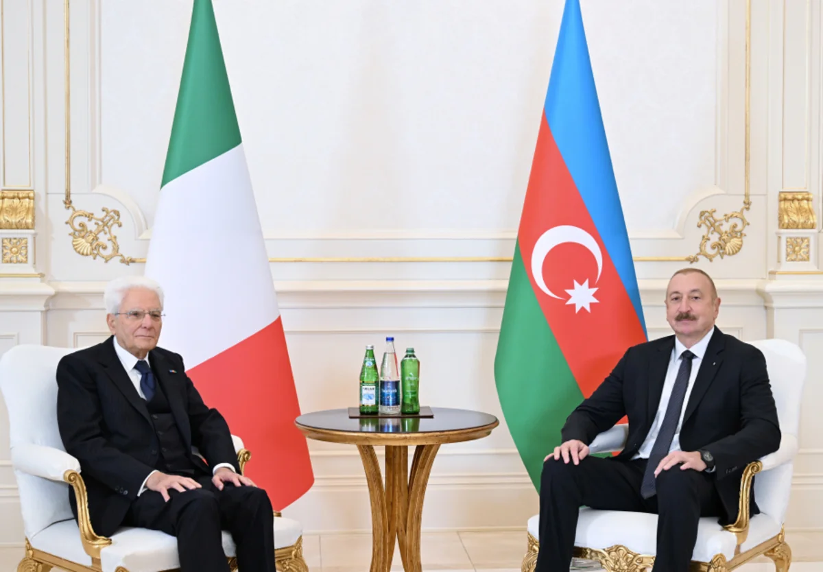 İlham Əliyev İtaliya Prezidentini təbrik edib