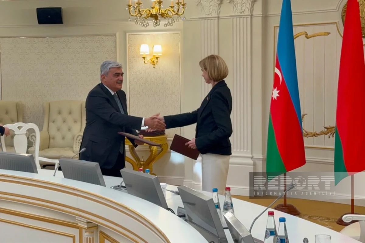 Minskdə Azərbaycan və Belarus arasında bir sıra sənədlər imzalanıb