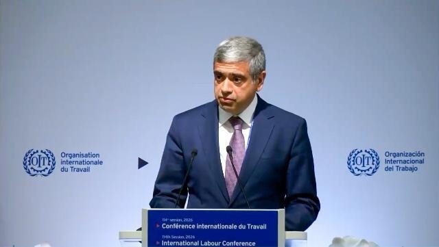 Sessiya çərçivəsində Beynəlxalq Əmək Təşkilatının Baş direktoru ilə görüş olub