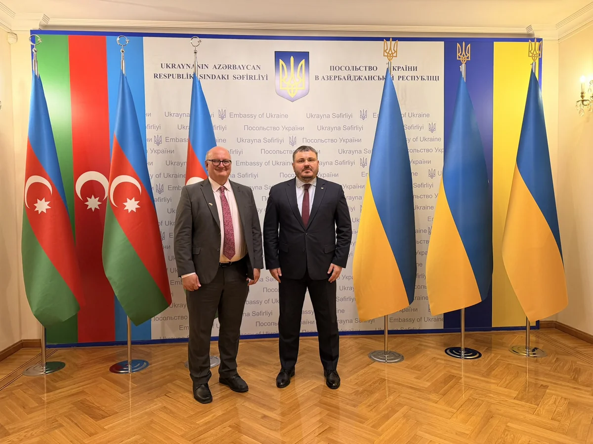 Ukrayna və Böyük Britaniya Bakıda əməkdaşlıq və təhlükəsizlik məsələlərini müzakirə edib