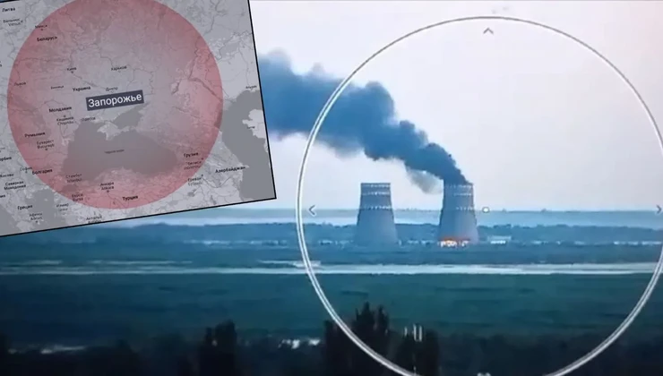 Zaporojye AES bombardmana məruz qalıb - Çalışanlar sığınacaqlara yerləşdiriliblər
