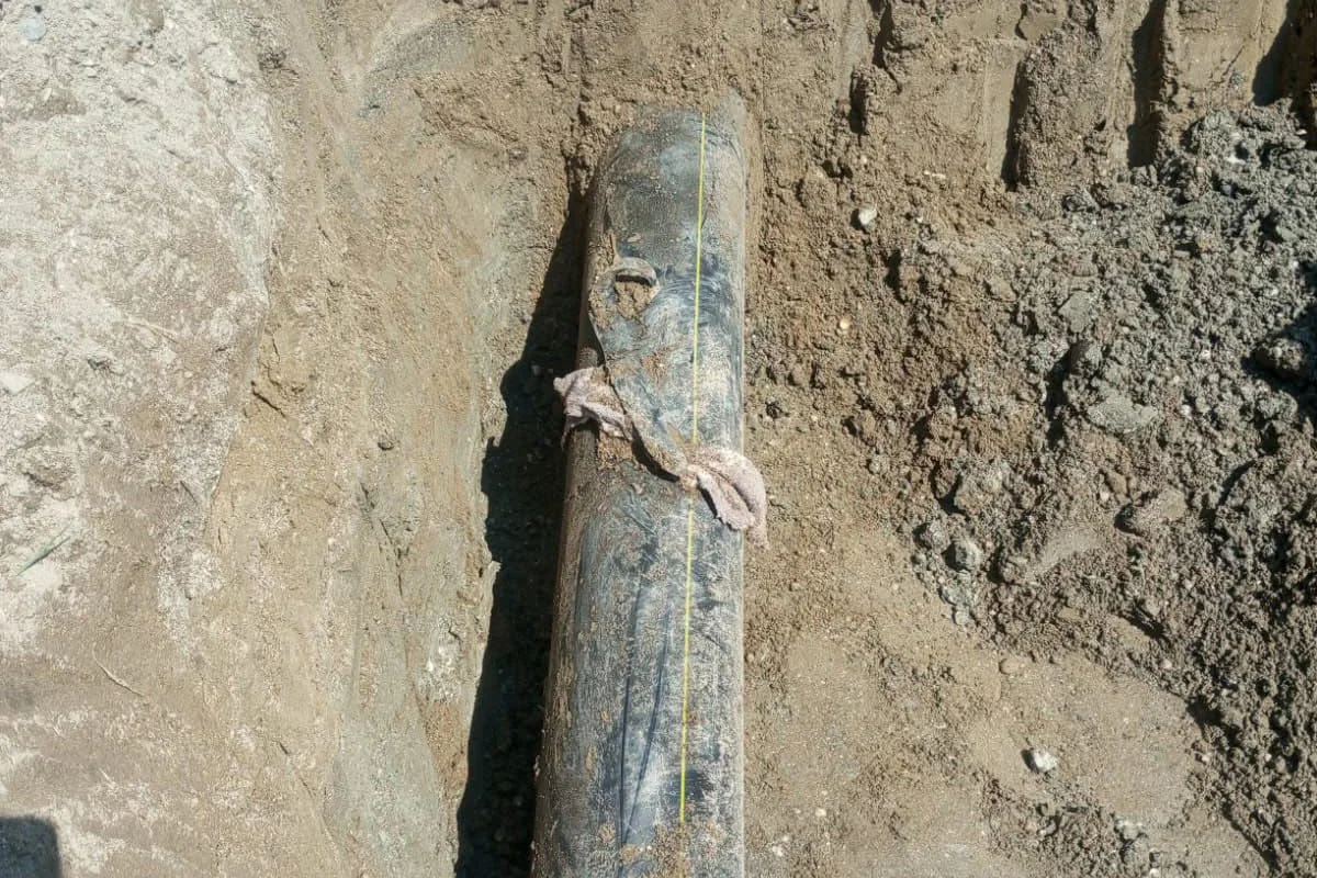 Lənkəranda boru zədələndi: Abonentlər qazsız qaldılar