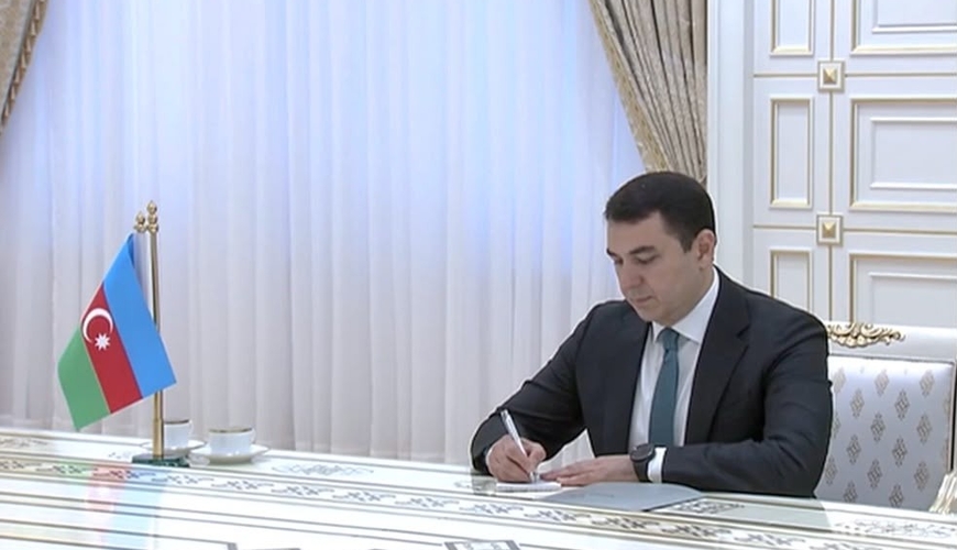 Türkmənistan Prezidenti Azərbaycanın mədəniyyət nazirini qəbul edib