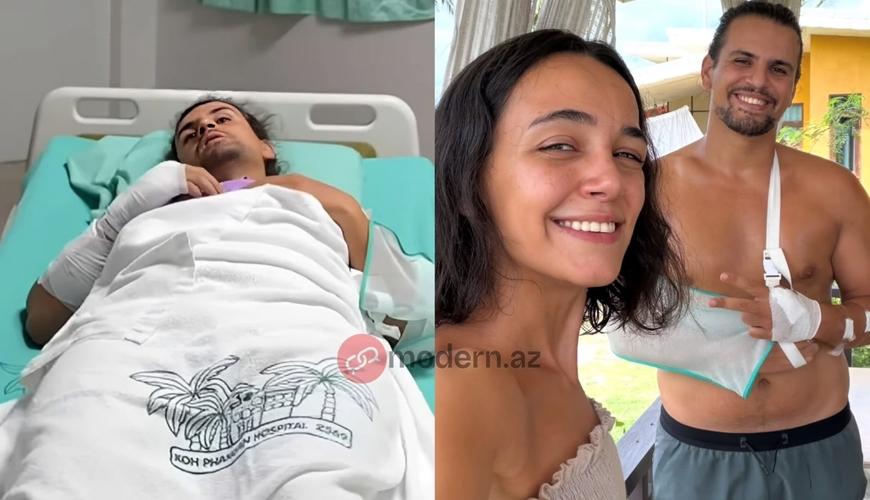 Qabırğaları sınan blogerin son durumu açıqlandı