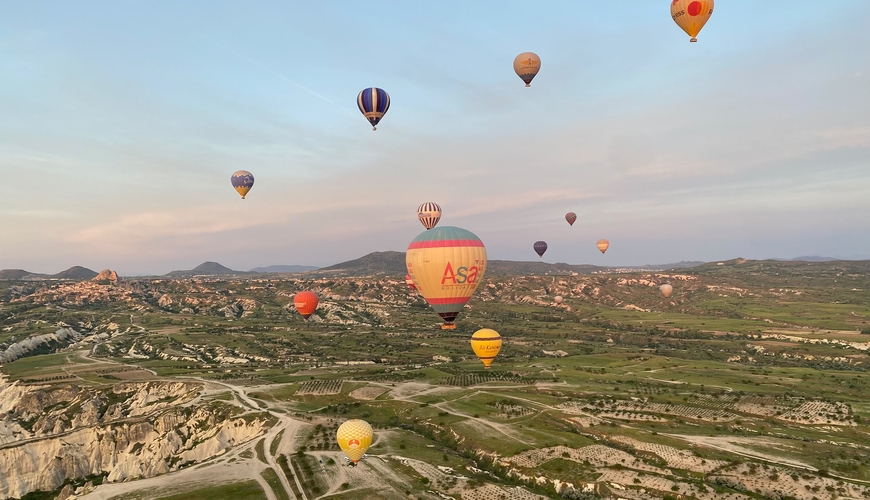 İstiqlalımıızın 108 illiyi Kapadokiyada 108 hava şarıyla anıldı