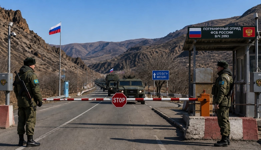 Rus ordusu Zəngəzurda hərəkətə keçdi: Meğri istiqamətində...