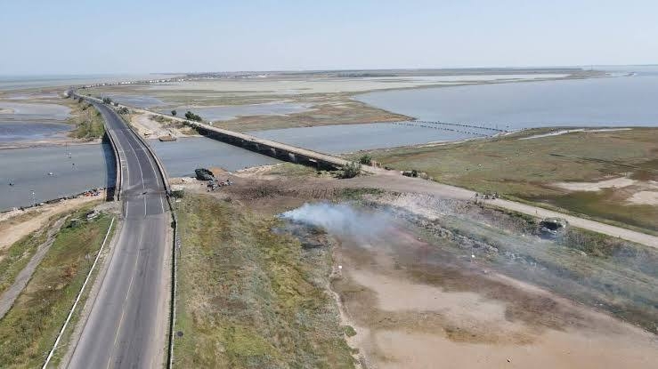 Krım sərhədində ŞOK GECƏ: Ukrayna hərbi qüvvələri mühüm logistik xətləri darmadağın etdi