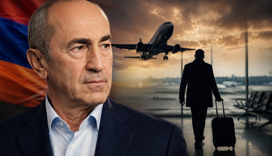 Ermənistanda müəmma: Köçəryan ölkəni tərk etdi