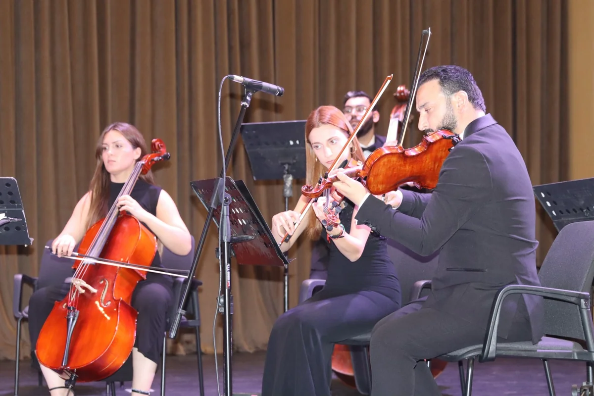 Xankəndi Mədəniyyət Mərkəzində Milli Qurtuluş Gününə həsr edilmiş ilk konsert olub