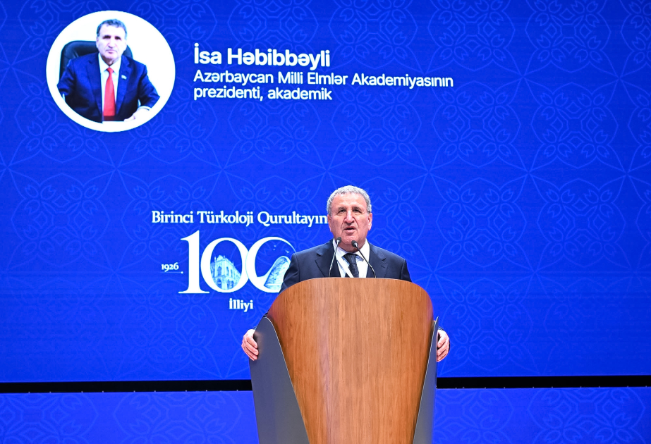 AMEA-nın prezidenti: Ortaq əlifbanın tətbiqi türk xalqları arasında inteqrasiyanın daha da dərinləşməsi üçün mühüm zəmin yaradacaq