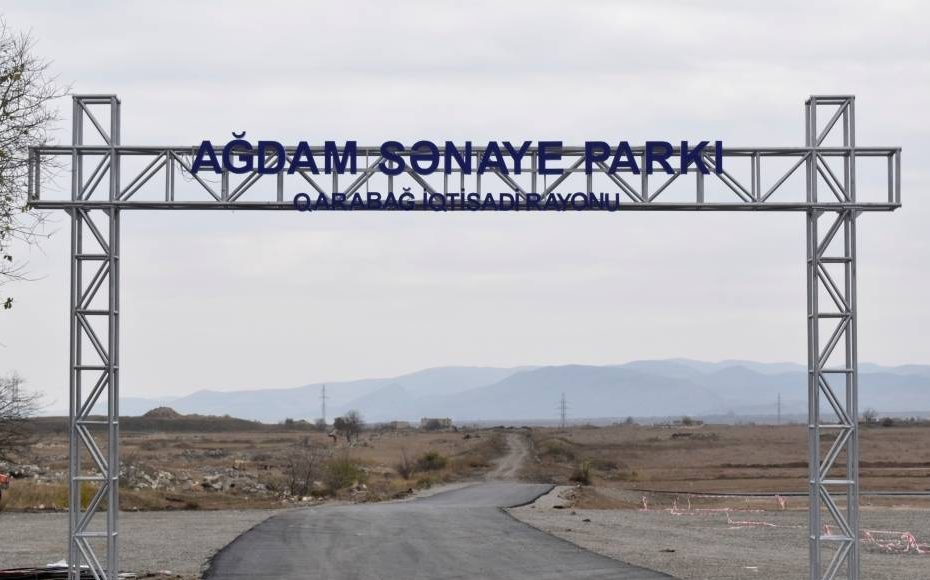 Ağdam Sənaye Parkına yatırılan investisiyaların həcmi açıqlandı