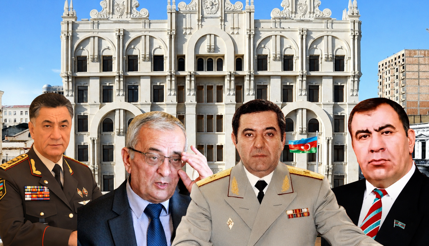 Azərbaycan daxili işlər orqanına kimlər rəhbərlik edib?