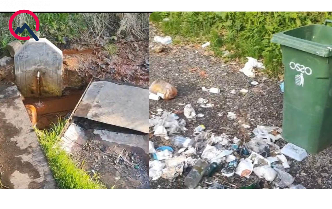 “Turşsu” bulağı ərazisi məişət tullantıları ilə çirkləndirilib? - Fotolar