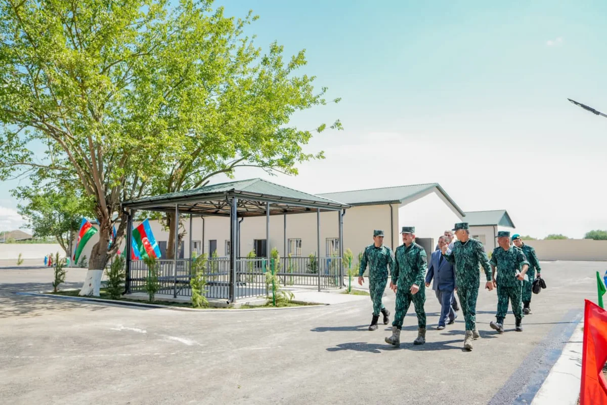 DSX-nin Logistika Mərkəzi və Sərhəd Nəzarətinin Tədris Mərkəzi xidməti istifadəyə verilib