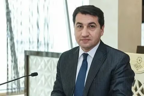 Hikmət Hacıyev Qəbələdən paylaşım etdi