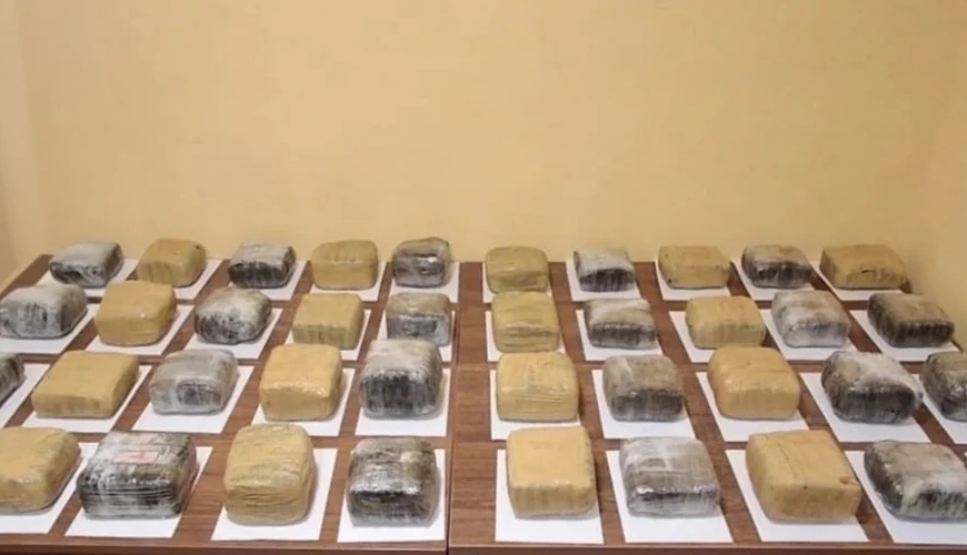 İrandan Azərbaycana 78 kiloqramdan çox narkotik keçirilməsinin qarşısı alınıb