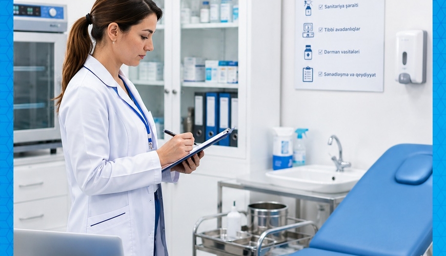 Özəl klinikalarda yoxlama necə aparılır? - Səhiyyə Nazirliyi rəsmisi cavab verir
