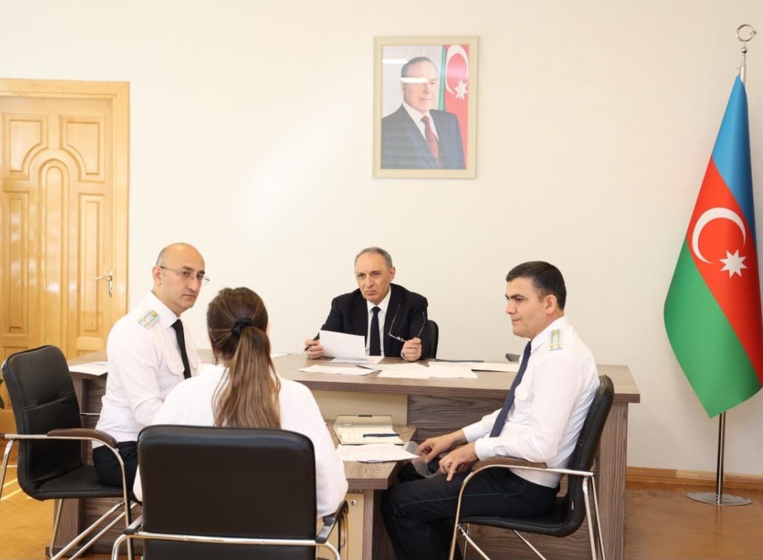 Baş prokuror Balakən rayonunda vətəndaşları qəbul edib