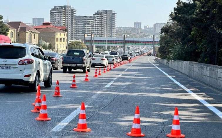 Bakının 3 əsas küçəsində yol tam bağlanır