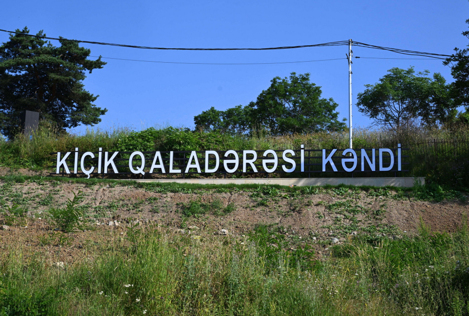 Şuşanın Kiçik Qaladərəsi kəndinə daha 11 ailə qayıdacaq