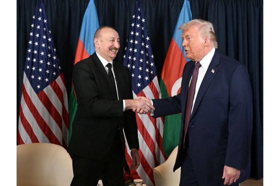 İlham Əliyev Trampa təşəkkür etdi