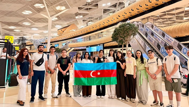 Şəhid övladları Fransada – FOTOLAR