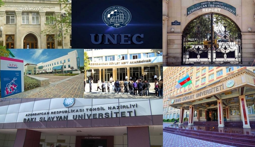 8 min manatlıq ixtisas - Azərbaycanda ən bahalı UNİVERSİTETLƏR