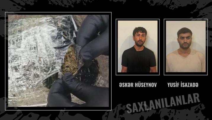 ƏMƏLİYYAT: Narkotik satan keçmiş məhkum və narkokuryer saxlanıldı - VİDEO