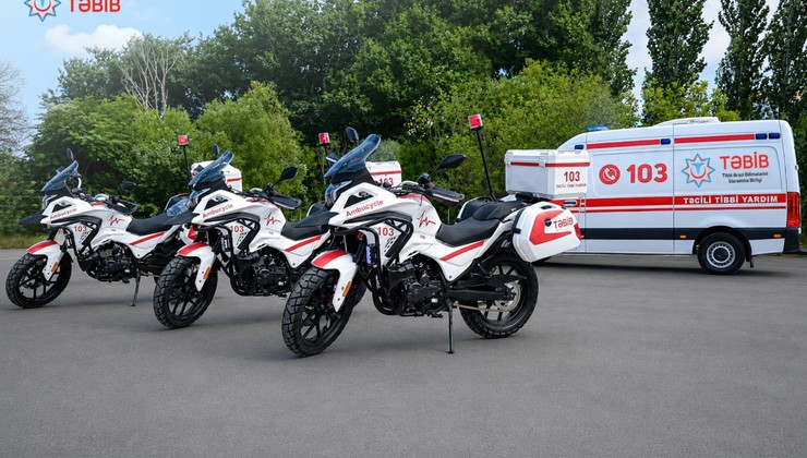 Təcili tibbi yardıma cəlb edilən motosikletlərlə bağlı detallar açıqlanıb