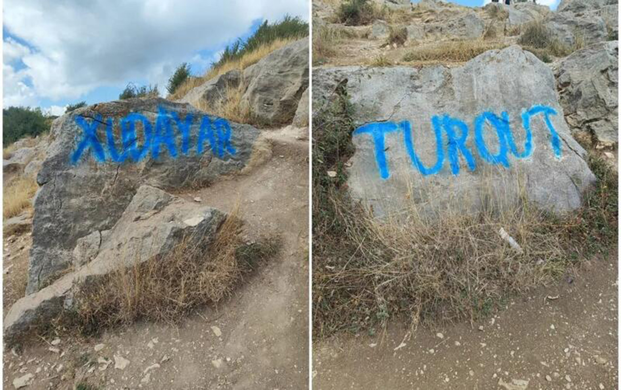 Şuşanın qayaları: Xatirə yarat, amma yalnız ayaq izi burax!